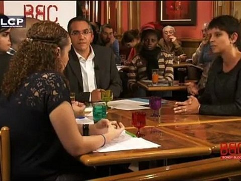 Najat Vallaud-Belkacem invitée de Bondy Blog Café