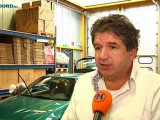 Fivelingo wast auto met twee kopjes water - RTV Noord