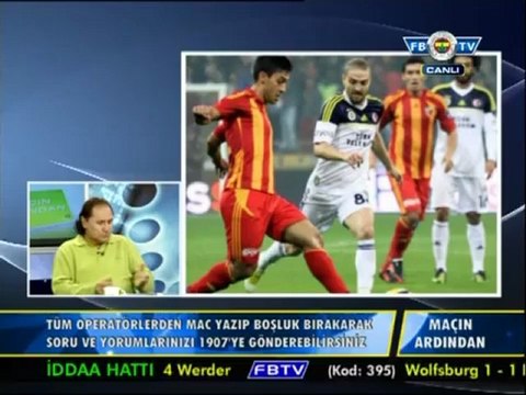 2 Aralık 2012 Kayserispor 1-1 Fenerbahçe FBTV Maçın Ardından Programı Bölüm 1