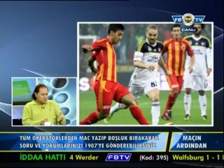 2 Aralık 2012 Kayserispor 1-1 Fenerbahçe FBTV Maçın Ardından Programı Bölüm 1
