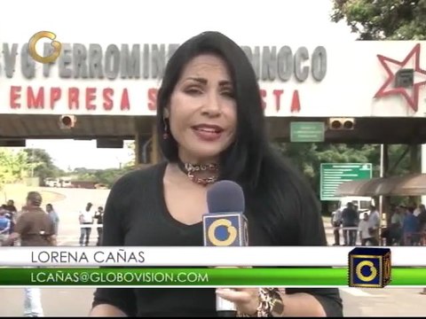 Más de 1500 trabajadores de la CVG protestan para exigir pagos pendientes