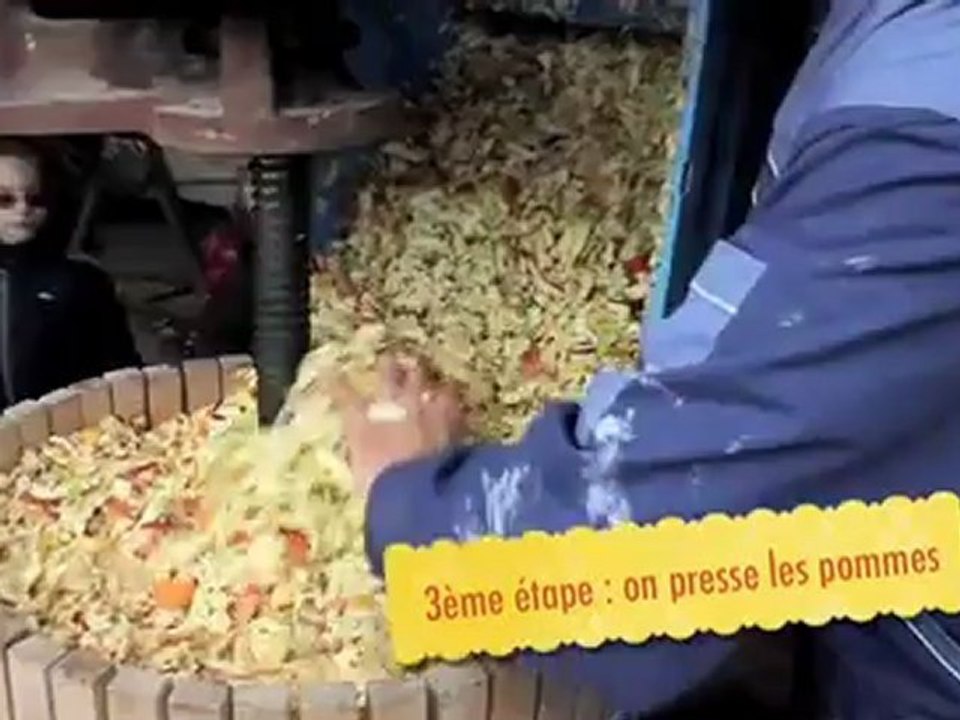 L'atelier Jus de Pommes 2012 à Dampierre