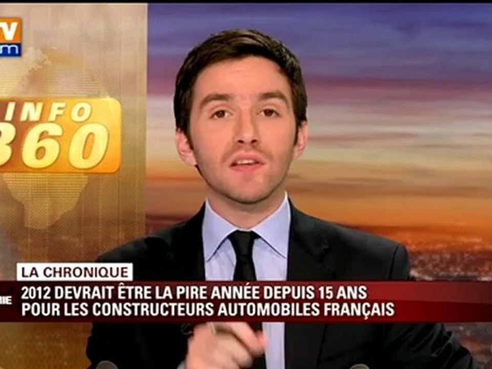 2012 devrait être la pire année depuis 15 ans pour les constructeurs automobiles Français