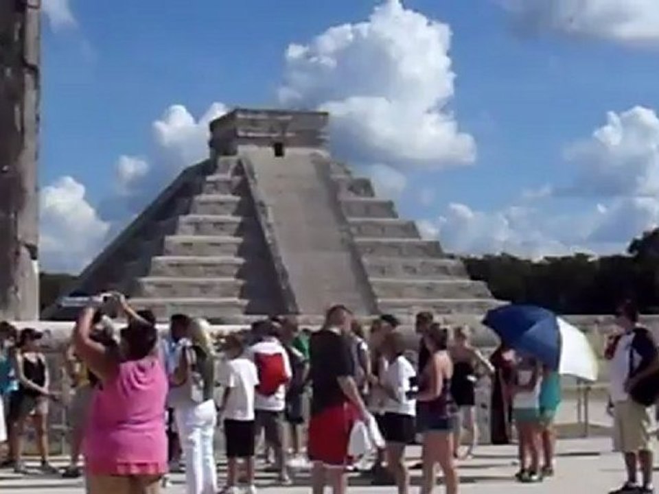 jeu de pelote a Chichen Itza