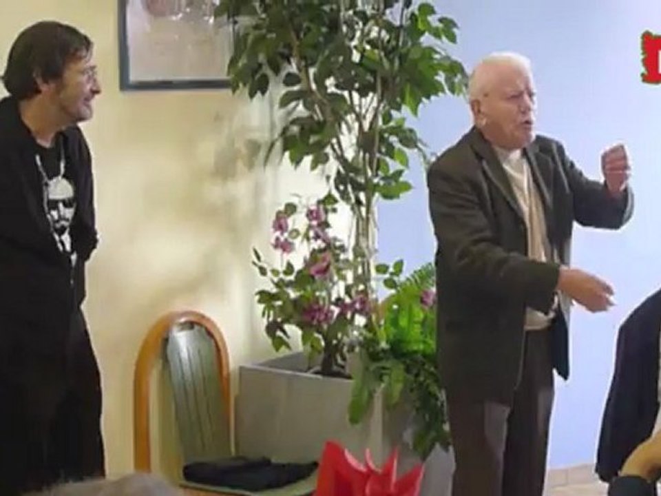 Repas des Vétérans du PCF de l'Oise-Intronisation du nouveau président