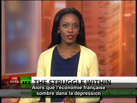 Augmentation des tensions inter-ethniques en France. (Russia Today vost)