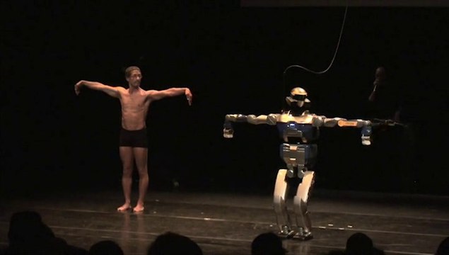 ROBOT et danse hip hop - HRP2 et Tayeb BENAMARA ***