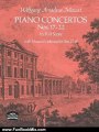 Fun Book Review: Piano Concertos Nos. 17-22 in Full Score (Dover Music Scores) by Wolfgang Amadeus Mozart, Music Scores