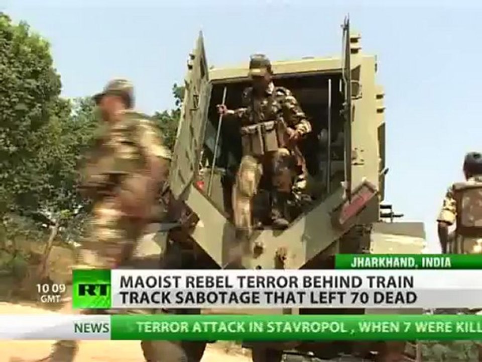 Maoists attack: India train crash sabotage kills dozens