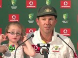 Ponting emotional after retirement
