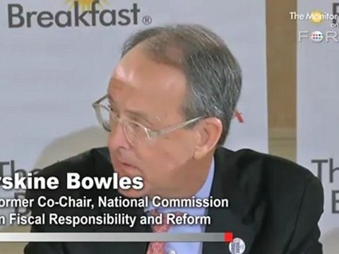 Erskine Bowles on the Fiscal Cliff: 'I'm Really Worried'