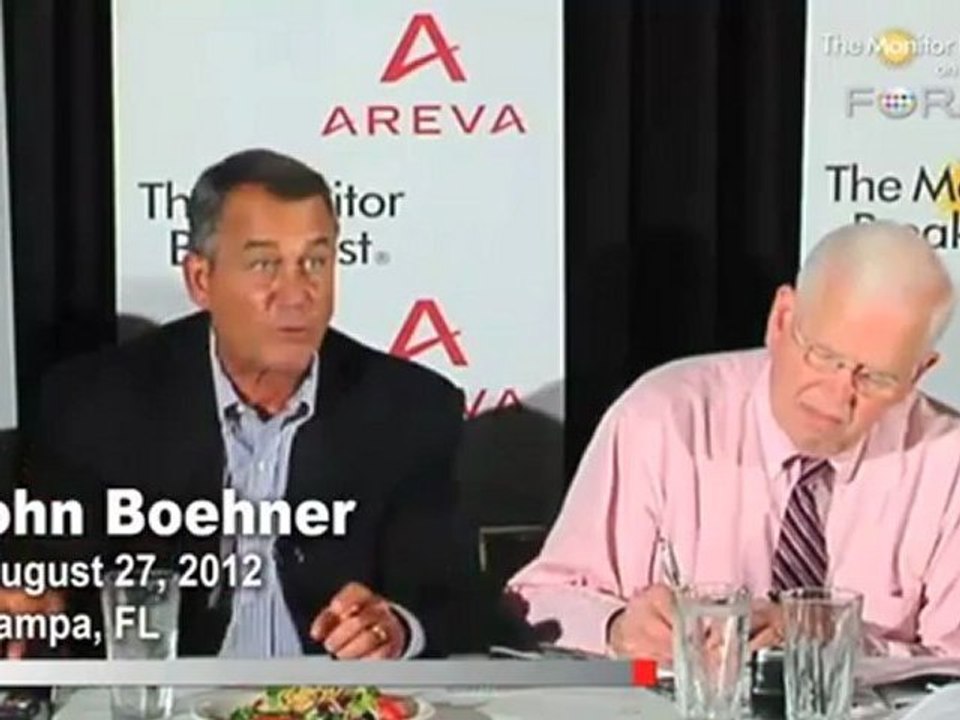 John Boehner: Akin's Rape Remarks a Real 'Distraction'