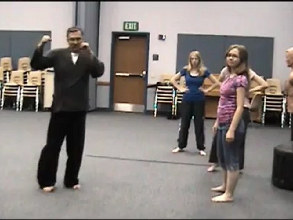 Seikoshta Karate with Larry Love session 4 girl students