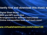 Antonio Vivaldi's Concerto in G minor RV 531 Allegro two cellos and piano sheet music - Video Score