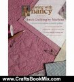 Crafts Book Review: Sewing with Nancy: Quick Quilting By Machine (#028) by Nancy Zieman