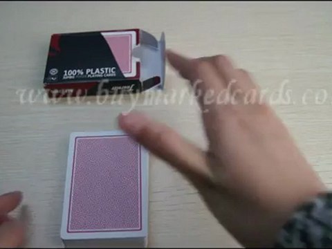 MARKED-POKER Fournier2800-Red Card-Cheating-tricks
