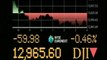 Wall Street Ends Down as Data Disappoints