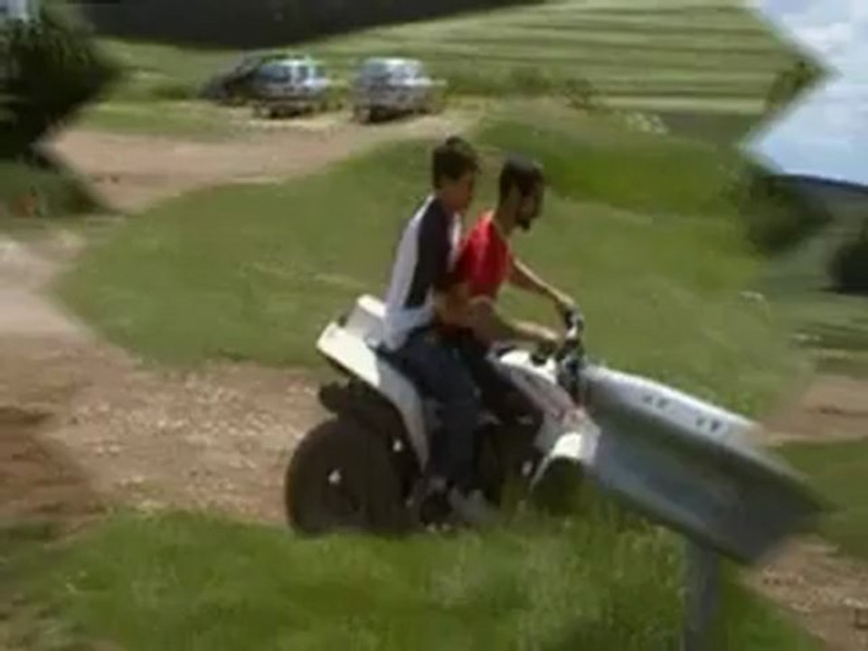 elrico=montage en un de mes balade quad etc