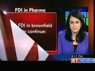 100% FDI in brownfield pharma to continue- Sources