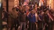 Union flag protest wounded at least five