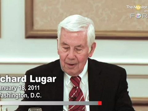 Senator Lugar on Tea Party Primary Challenge in 2012