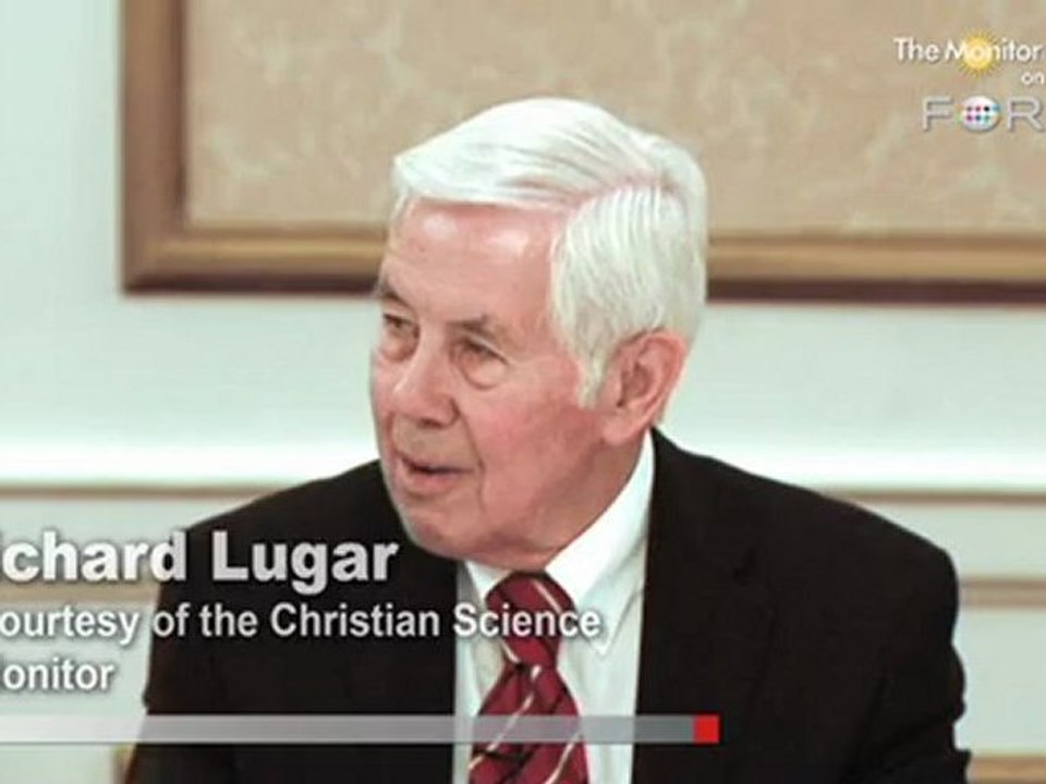 Senator Dick Lugar on China: Who's in Charge?