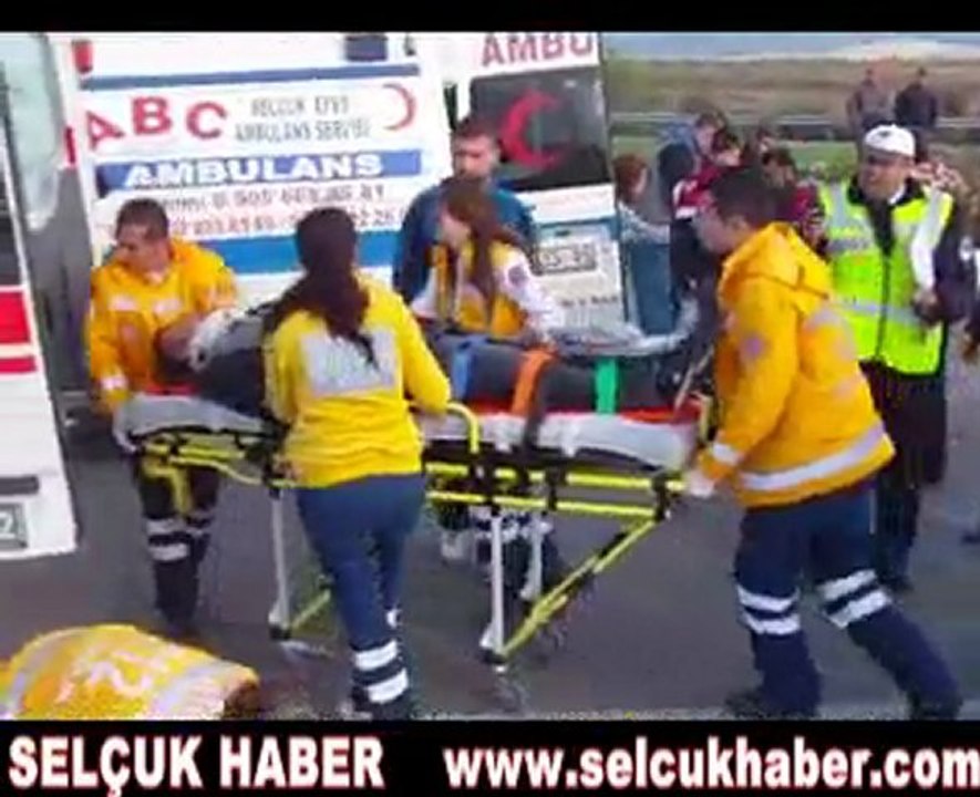 Selçuk Pamucak Kavşağında Kaza