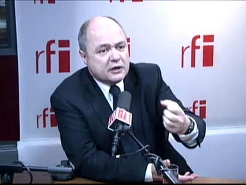 Bruno Le Roux, président du groupe socialiste à l’Assemblée nationale française, député PS de Seine-Saint-Denis