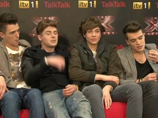 Union J X Factor exit interview in full: 'We share beds and sleep shout!'