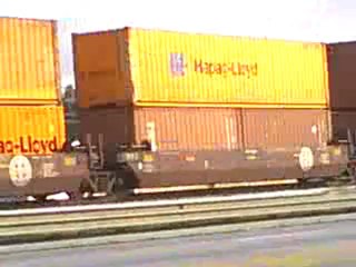 Norfolk Southern container train east through Austell Ga.