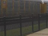 Norfolk Southern autorack northwest through Austell Ga,