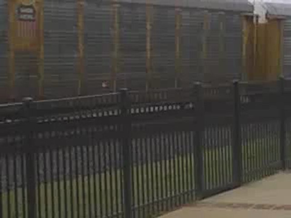 Norfolk Southern autorack northwest through Austell Ga,