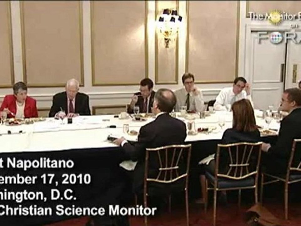 Janet Napolitano Amused by Drudge's 'Big Sis' Label