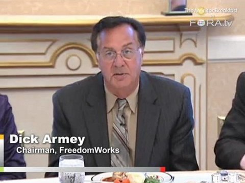 Dick Armey Slams Obama's Response to Gulf Oil Spill