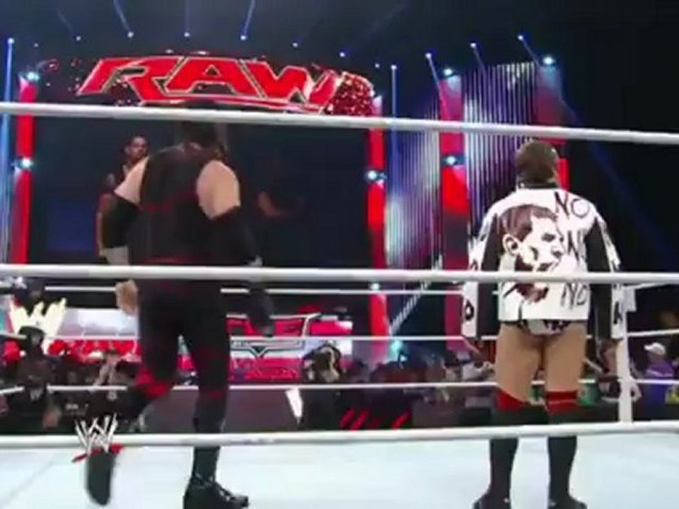 HD Team Hell No dares The Shield to come to the ring - WWE Raw