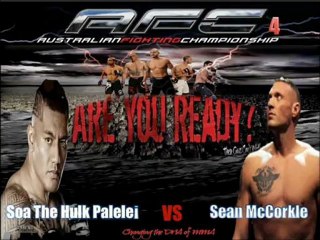 MMA Fight Sean McCorkle vs Soa Palelei Live Online Friday 7 Dec