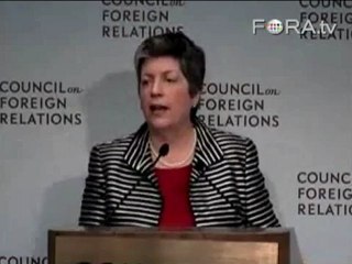 Napolitano Warns of Terror Threats from a Networked World