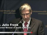 Dr. Julio Frenk Foresees Second Wave of Swine Flu