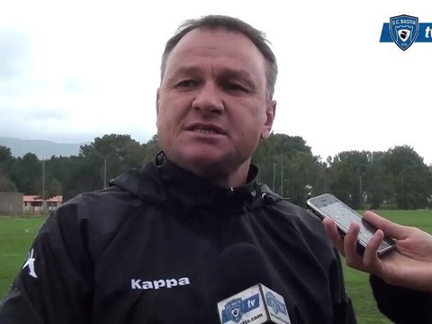 SC Bastia : Le point presse du 04 décembre 2012