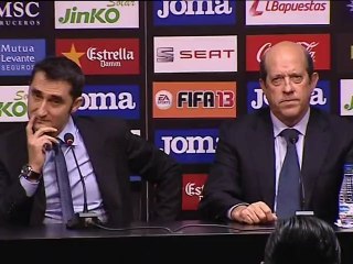 Valencia: sale Pellegrino, entra Valverde