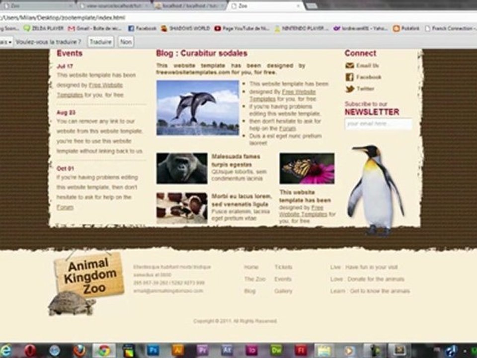 Créatiim - Intrégrer un design statique sur WordPress
