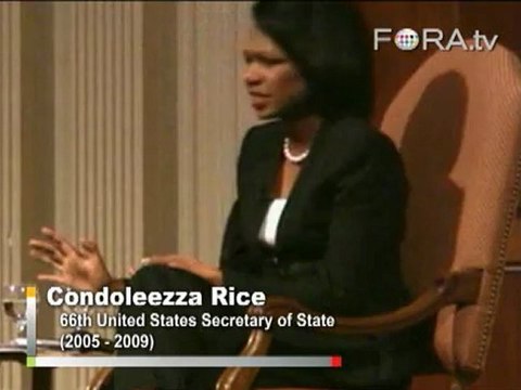Condoleezza Rice Responds to Accusations of Torture