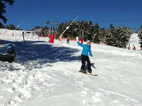 premières journées de ski à Font Romeu