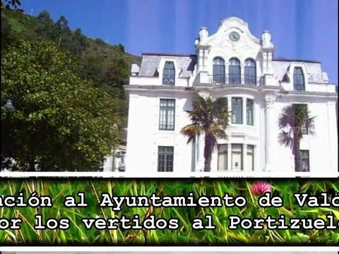 Ayuntamiento de Valdés sancionado por vertidos al arroyo y playa de Portizuelo