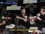 KIIS FM - Jingle Ball 2012: JoJo entrevista Justin Bieber [LEGENDADO]