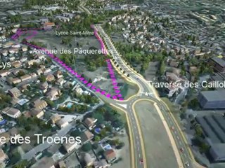 LINEA 4d : la totalité du parcours Marseille - Plan de Cuques - Allauch