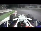 Robert Kubica onboard Singapour 2008