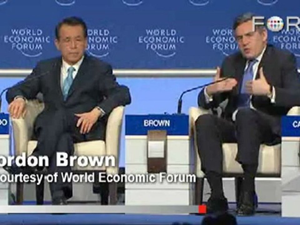 Gordon Brown Calls Recession 'Crisis of Confidence'