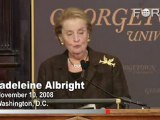 Madeleine Albright: Return to 'Common Sense' Economics