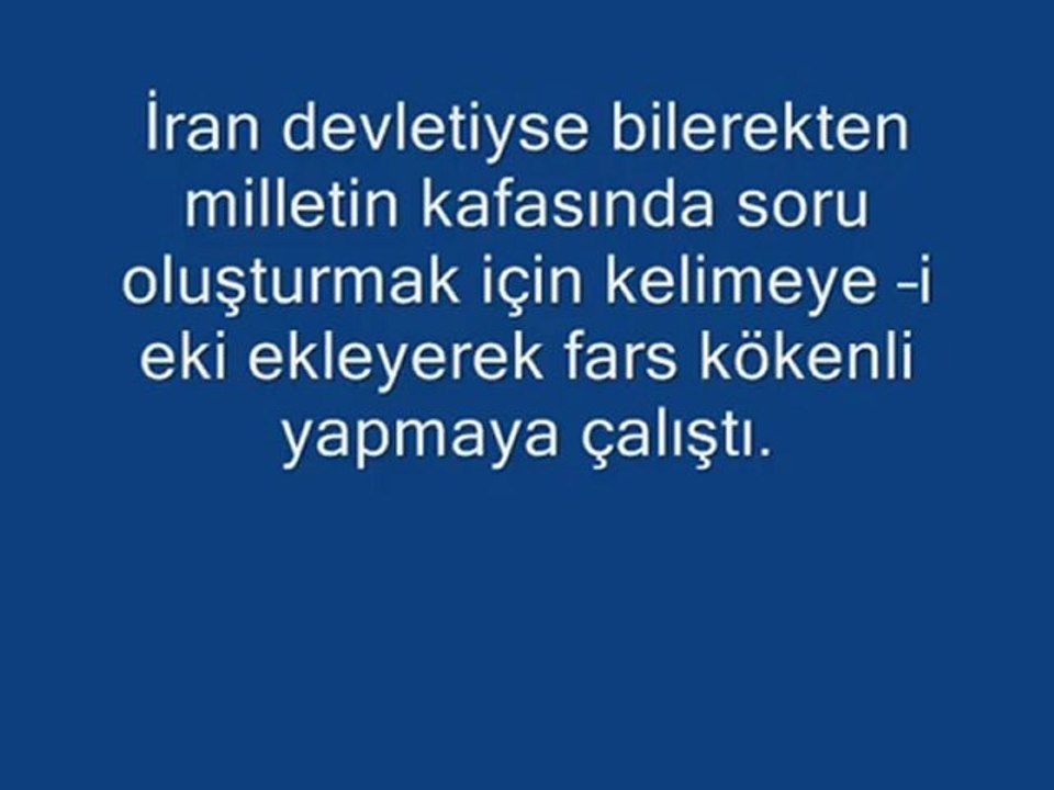 azeri değil, azeri TÜRK'ü de değil, Azerbaycan Oğuz TÜRK'üyüz